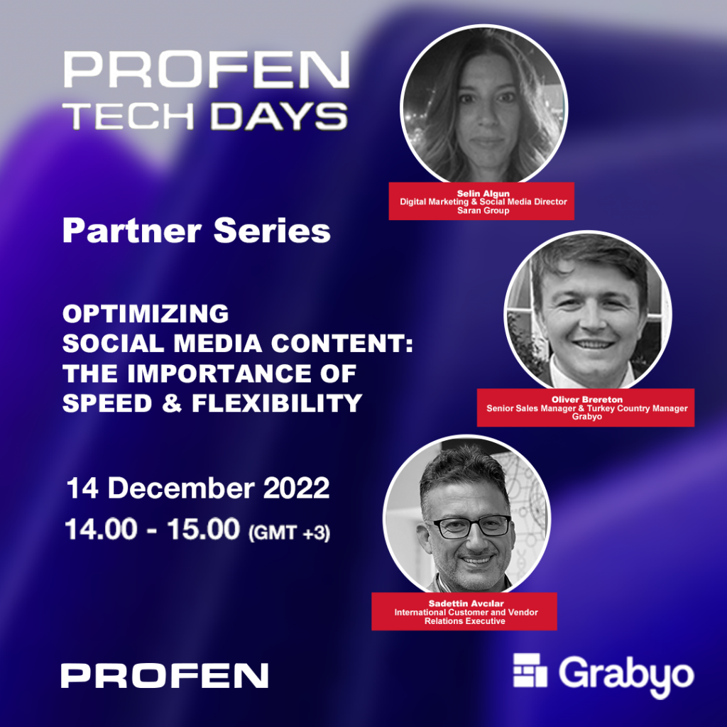 Profen Tech Days - Grabyo - Optimizing Social Media