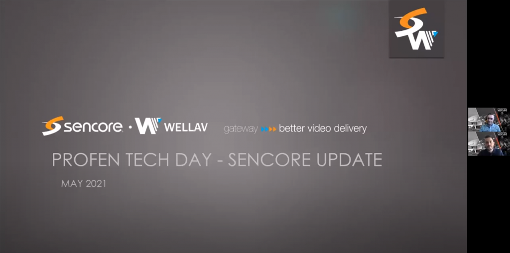 Profen Tech Days - Sencore Video Transport Products, Features and Applications